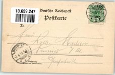 02763 O8800 Zittau 1900 Radierung Gasthaus König-Johann-Quelle