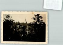 Geschütz Artillerie WK II Privatfoto KEINE AK