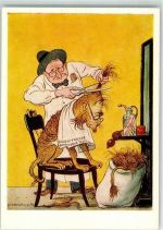 Antipropaganda Karikatur 1949 Bildkarte Russische Propaganda KEINE AK