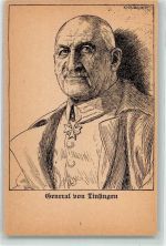 General von Linsingen sign. Karl Bauer General