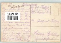Offizielle Karte Rotes Kreuz 1914 Kronprinz Georg im Feldmantel Adel Sachsen