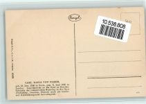 Stengel Nr. 49068 Carl Maria von Weber - Kapellmeister Dirigent