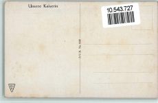 gute Erhaltung AK Kaiserin Auguste Victoria Künstlerkarte