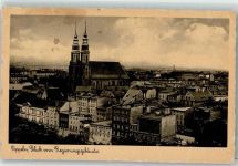 Oppeln Opole - Blick vom Regierungsgebäude