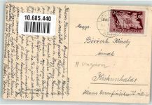 Budapest 1949 Lithographie Ort lt. Verlag