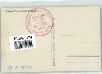 Ifingerhütte 1926 - mit Hüttenstempel