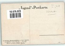 sign. Bauer K. Grossadmiral Jugendverlag Tirpitz Künstlerkarte