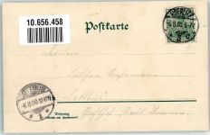 02826 O8900 Görlitz , Neiße 1900 Lithographie Landeskrone