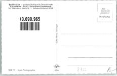 97708 W8733 Bad Bocklet Foto AK Omnibus Gasthaus Pension Laudensack