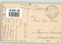25551 W2214 Lockstedt , Holst 1917 - Lockstedter Lager Wasserturm Kasinogarten und Denkmal Wache und Eingang Feldpost