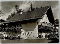 82467 W8100 Garmisch-Partenkirchen Foto AK Pension Haus Rambold