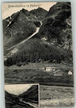 6561 Ischgl 1913 Foto AK Bodenwirtshaus im Fimbertal