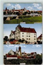36110 W6407 Schlitz 1914 - Eisenbahnbrücke Vorderburg Hinterburg