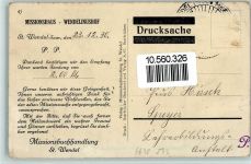 66606 W6690 St. Wendel , Saar Gebrauchsspuren Missionshaus Wendelinushof