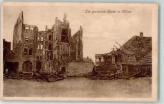 Mitau Jelgava 1917 - Lettische Bank Ruine