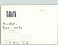 57392 W5948 Fredeburg , Sauerl FOTO KEINE AK Pension Monika Ort handschriftlich