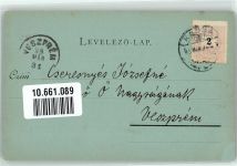 Kosice Kaschau 1899 Mondschein