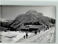 6992 Mittelberg , Kleinwalsertal FOTO KEINE AK Foto Original aus Archiv eines Ansichtskartenverlags Ort handschriftlich Gasthaus Jägerhaus Winter