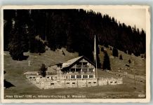 6992 Hirschegg , Kleinwalsertal Foto AK Gasthaus Küren Wädlele