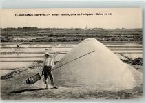 Guerande Marais Salants - Salzgewinnung Bergbau Motiv Frankreich