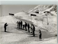 6992 Hirschegg , Kleinwalsertal FOTO KEINE AK Foto Original aus Archiv eines Ansichtskartenverlags Seilbahn Skischule Winter