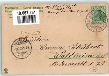 Verlag Winkler & Voigt 5245 Blick auf das Dorf Wandern Mailick, A. 1903 Lithographie / Künstlerkarte