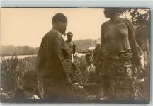 Volkstypen Afrikan. Volkstyp Privatfoto AK