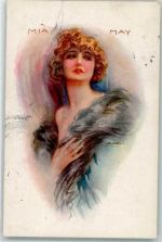 Mia May Verlag Erkal Serie 335-2 Usabal, L. 1918 Gebrauchsspuren
