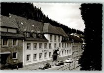 78098 W7740 Triberg im Schwarzwald FOTO KEINE AK Hotel Bären VW Käfer VW Typ 3 Ort handschriftlich