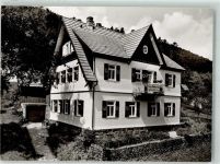 76332 W7506 Bad Herrenalb Foto AK Pension Waldsprung