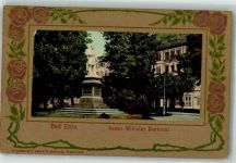 56130 W5427 Bad Ems Lithographie Denkmal Kaiser Wilhelm