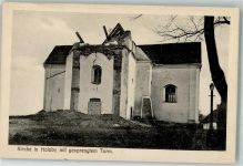 Kowel Foto AK Kirche Holoby WK I