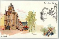 75000 Paris Lithographie le Chatelet