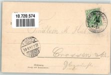 W8990 Lindau Bodensee Hafenpartie Raddampfer Prinz Regent Bodenseeschiff 1904
