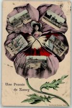 54000 Nancy 1897 Lithographie