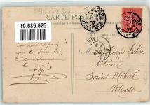 54000 Nancy 1897 Lithographie