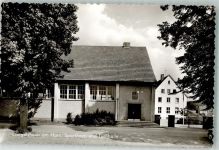 38685 W3394 Langelsheim Foto AK Sportheim Turnhalle
