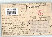 Eisläufer Schlittschuh von Walther Klemm Kunst und Leben Künstlerkarte