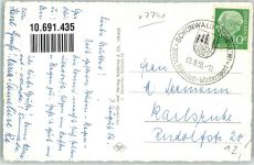 78141 W7741 Schönwald im Schwarzwald - Hotel Schwarzwälder Hof