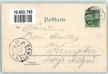 44135 W4600 Dortmund 1901 - Ostwall mit Schüchtermann-Denkmal und Oberbergamt