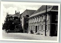 77749 W7609 Hofweier , Kr Offenburg Foto AK Schule Rathaus