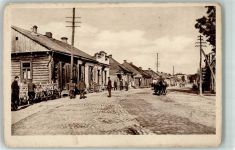 Kowel Gebrauchsspuren Kaiserstrasse Feldpostkarte Foto AK