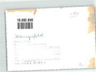 78126 W7744 Königsfeld im Schwarzwald FOTO KEINE AK Ort handschriftlich