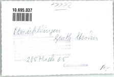 88690 W7772 Oberuhldingen FOTO KEINE AK Ort handschriftlich Gasthaus Storchen