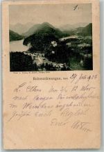 87645 W8959 Hohenschwangau 1906 Foto AK