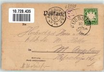 87645 W8959 Hohenschwangau 1906 Foto AK
