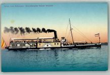 Raddampfer Kaiser Wilhelm Verlag Ed. Schwarz 3139 Bodenseeschiff 1913