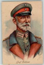 Graf Bothmer , sign. Rud. Schneider - Werbung Zigarette Jasmatzi Serie General 1915 Künstlerkarte