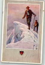 Nr. 344 Bergsteiger Schulverein Künstlerkarte
