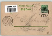 69115 W6900 Heidelberg , Neckar 1897 Lithographie Schloss Trompeter